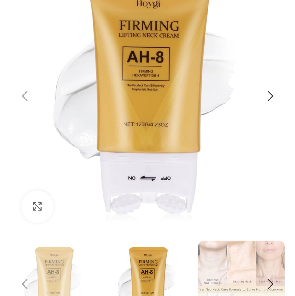 Hoygi Firming Lifting Neck Cream With Roller
